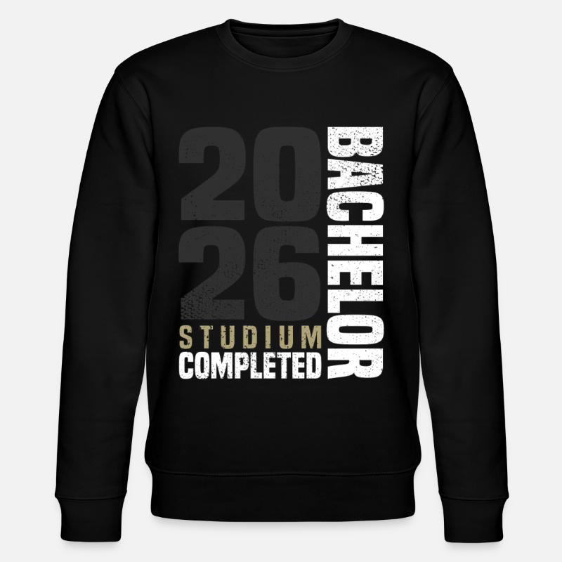 Bachelor Studium 2026 - Stanley/Stella Unisex Bio-Sweatshirt CHANGER  - Schwarz