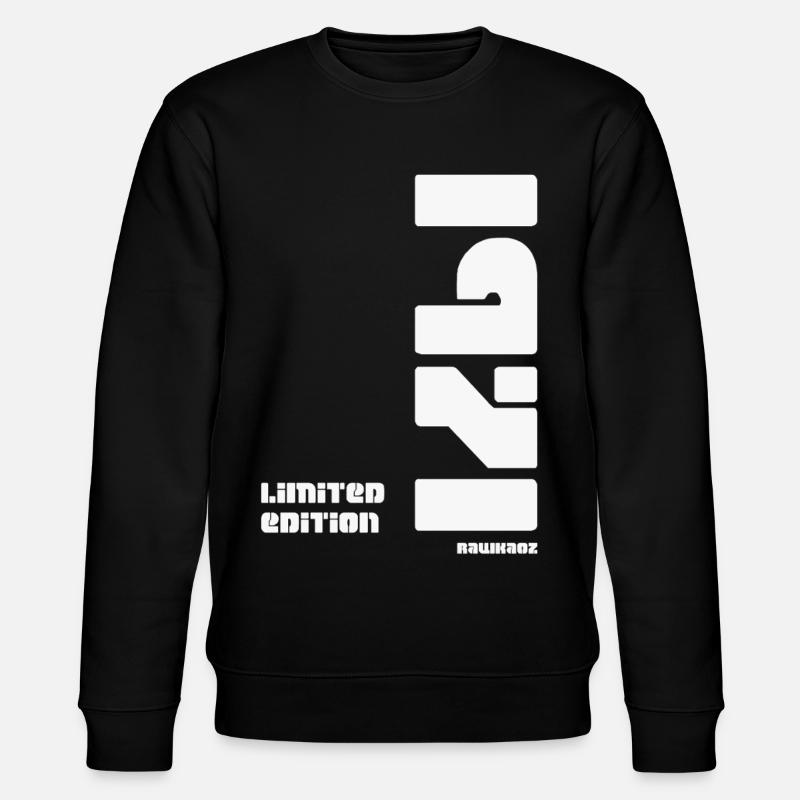 Edition limitée 1971 - Sweat bio CHANGER Stanley/Stella Unisexe - noir