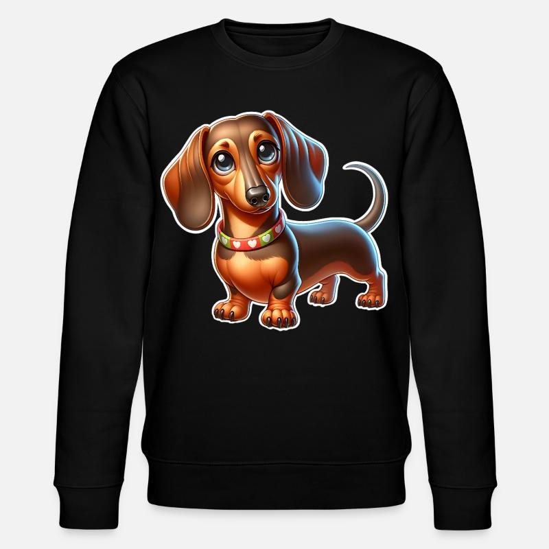 Teckel - Sweat bio CHANGER Stanley/Stella Unisexe - noir