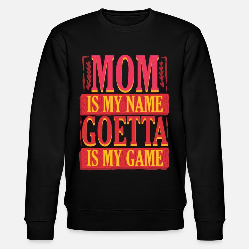 Saucisse de Goetta Noix - Sweat bio CHANGER Stanley/Stella Unisexe - noir