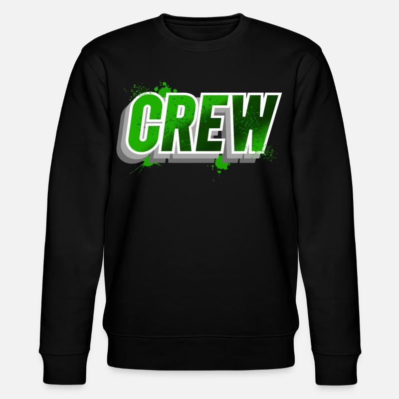 Crew - Stanley/Stella Unisex Bio-Sweatshirt CHANGER  - Schwarz