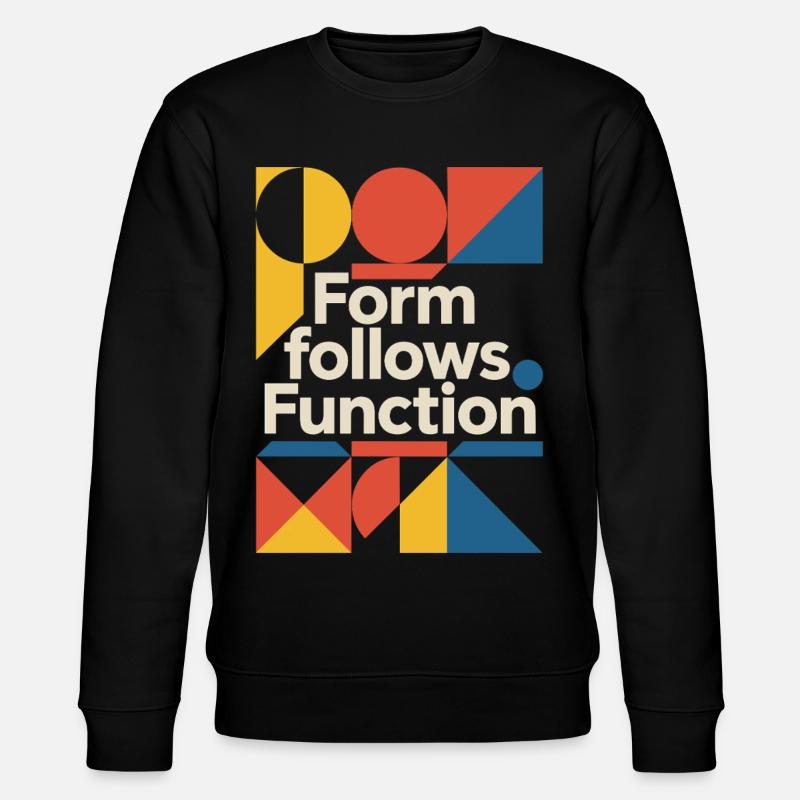 Bauhaus Architecture Architecte - Sweat bio CHANGER Stanley/Stella Unisexe - noir