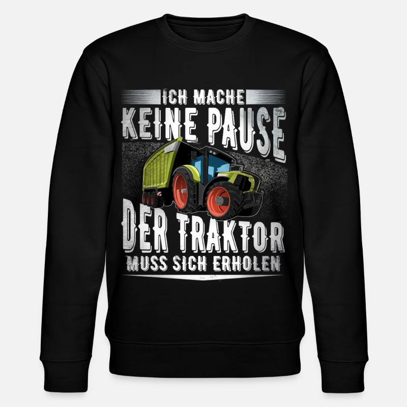 Landwirt - Stanley/Stella Unisex Bio-Sweatshirt CHANGER - Schwarz