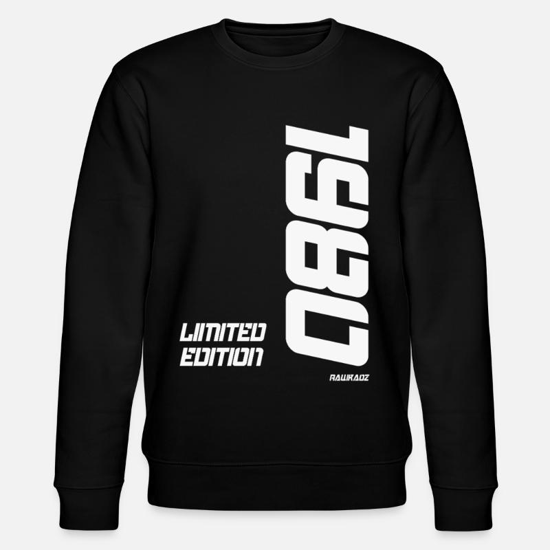 Edition limitée 1980 - Sweat bio CHANGER Stanley/Stella Unisexe - noir