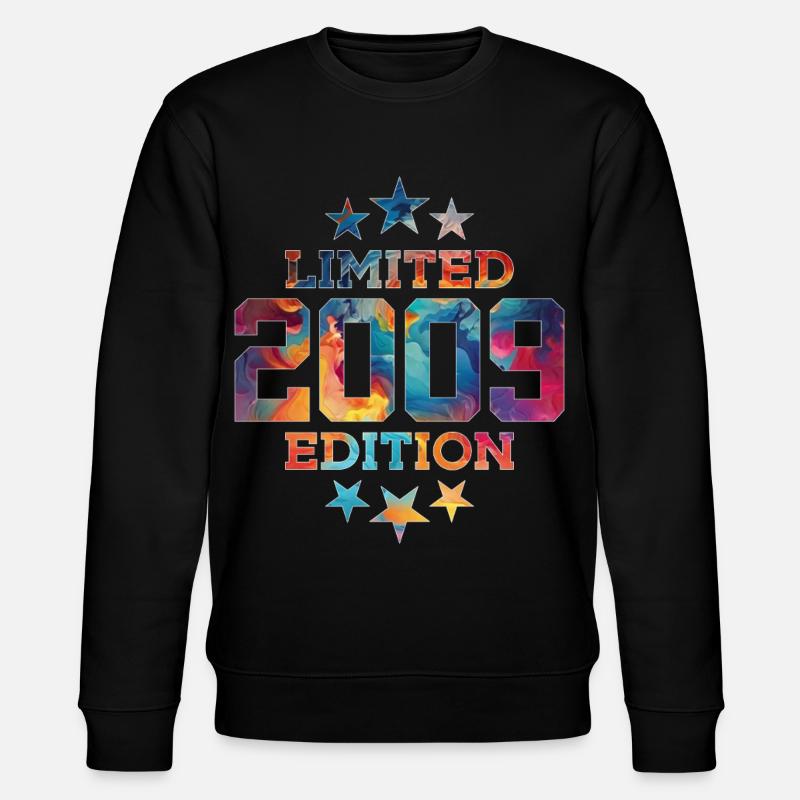 ÉDITION LIMITÉE 2009 17E ANNIVERSAIRE - Sweat bio CHANGER Stanley/Stella Unisexe - noir
