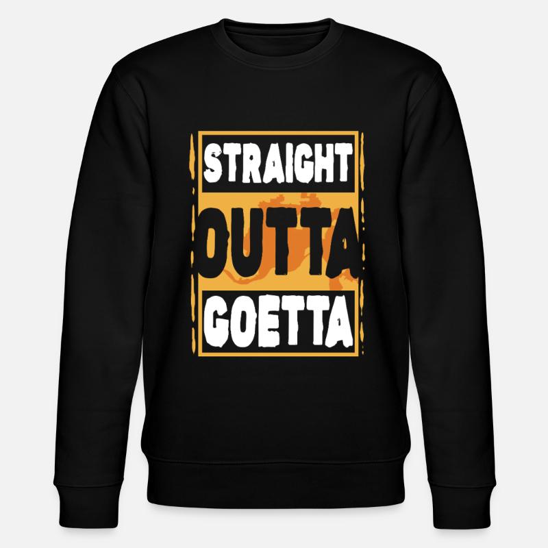 Goetta Wurst - Stanley/Stella Unisex Bio-Sweatshirt CHANGER  - Schwarz