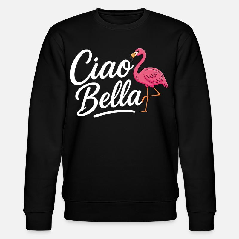Ciao Bella - Stanley/Stella Unisex Bio-Sweatshirt CHANGER  - Schwarz