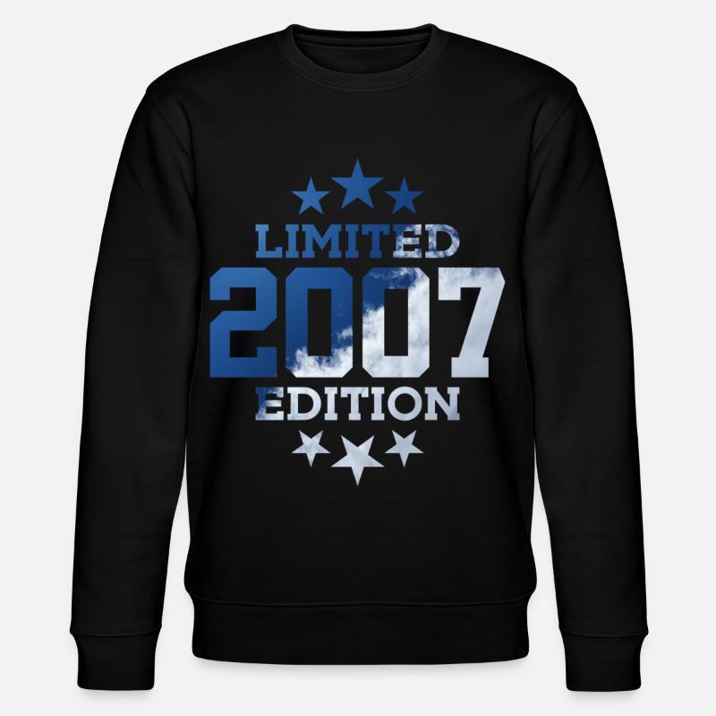 ÉDITION LIMITÉE 2007 19E ANNIVERSAIRE - Sweat bio CHANGER Stanley/Stella Unisexe - noir