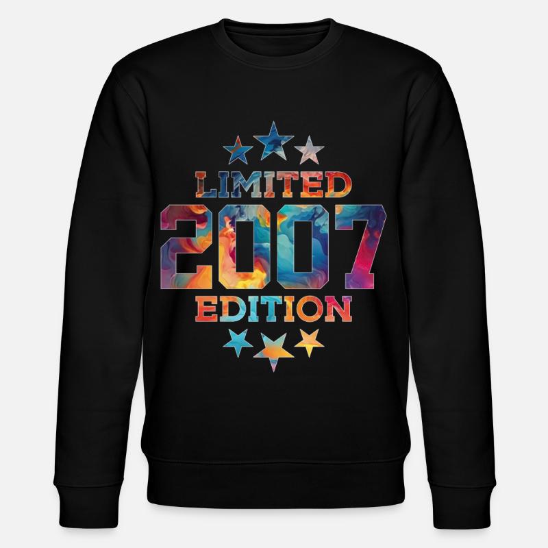 ÉDITION LIMITÉE 2007 19E ANNIVERSAIRE - Sweat bio CHANGER Stanley/Stella Unisexe - noir