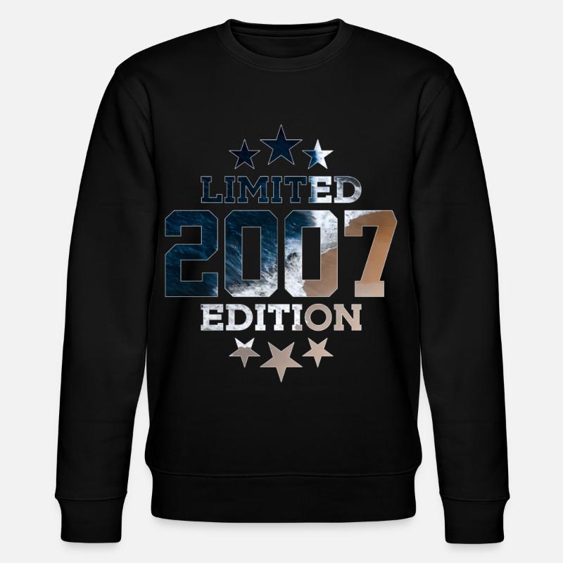 ÉDITION LIMITÉE 2007 19E ANNIVERSAIRE - Sweat bio CHANGER Stanley/Stella Unisexe - noir