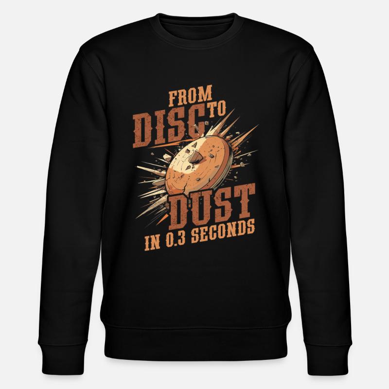 Tontaubenschießen From Disc To Dust - Stanley/Stella Unisex Bio-Sweatshirt CHANGER - Schwarz