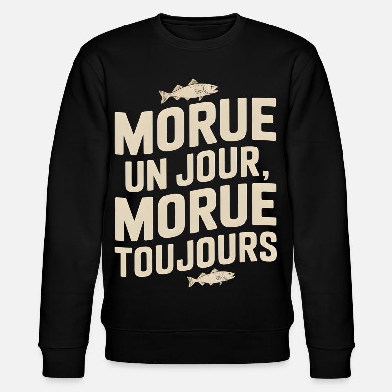 Once cod Cod - Stanley/Stella CHANGER Unisex Organic Sweatshirt - black