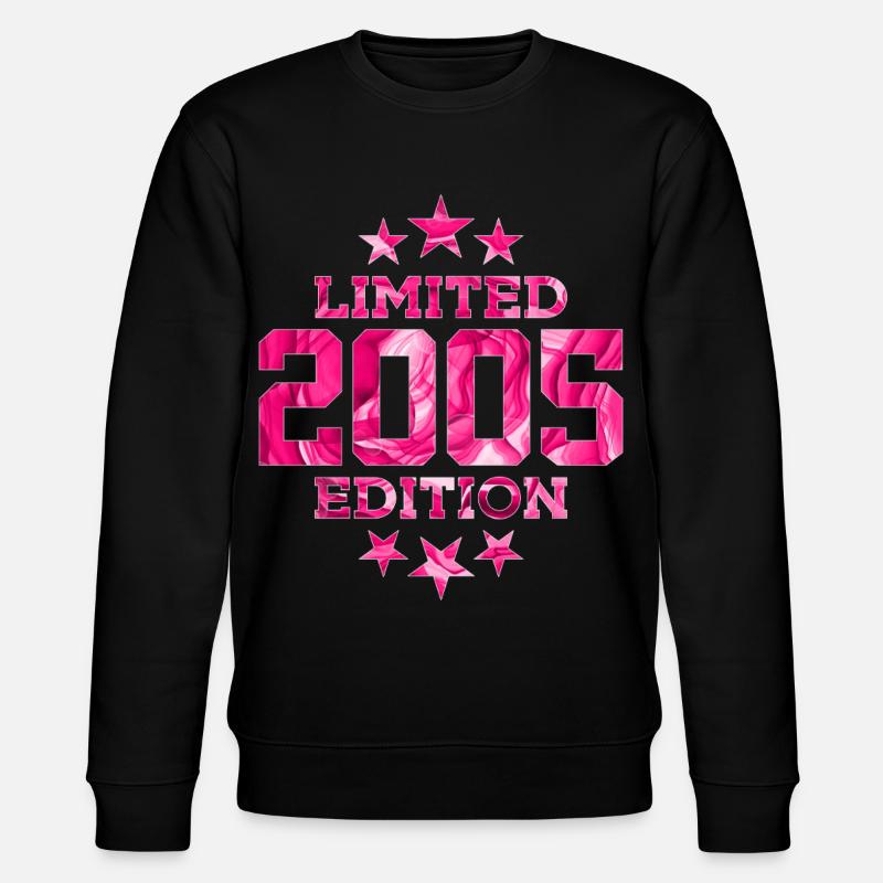 ÉDITION LIMITÉE 21E ANNIVERSAIRE 2005 - Sweat bio CHANGER Stanley/Stella Unisexe - noir
