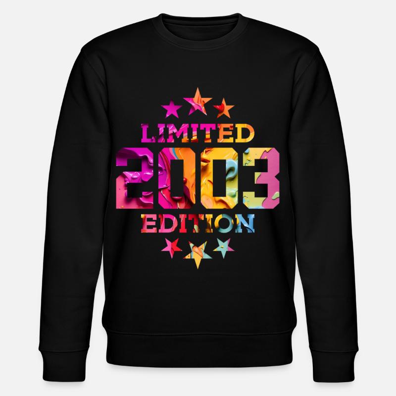 ÉDITION LIMITÉE 23E ANNIVERSAIRE 2003 - Sweat bio CHANGER Stanley/Stella Unisexe - noir