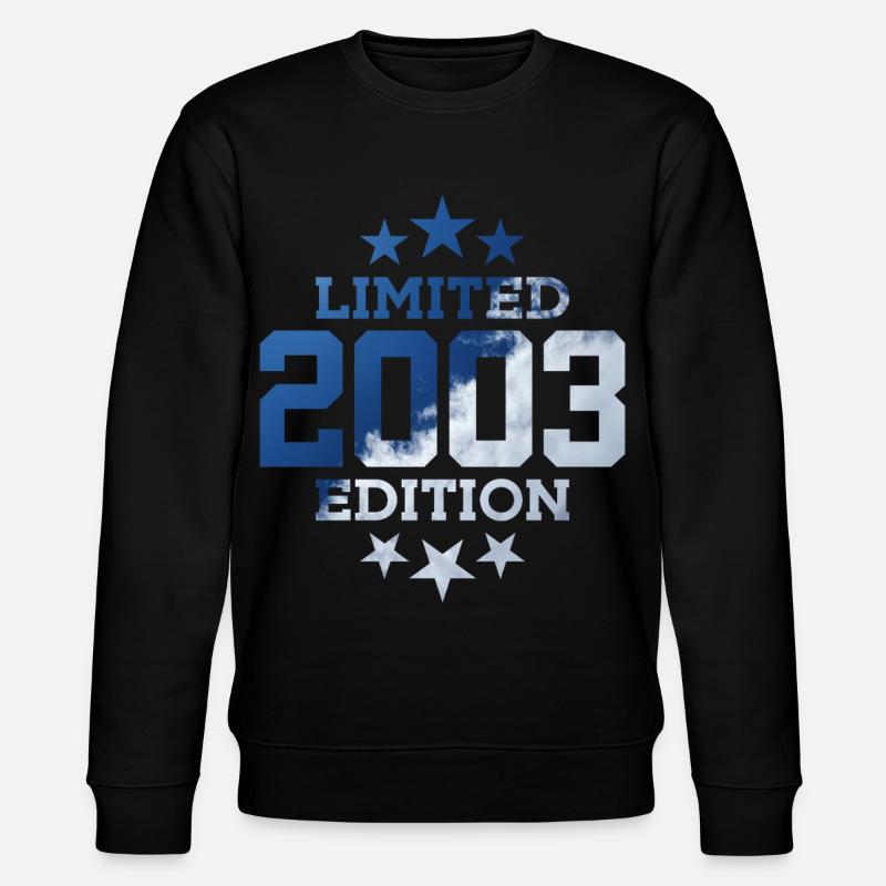 ÉDITION LIMITÉE 23E ANNIVERSAIRE 2003 - Sweat bio CHANGER Stanley/Stella Unisexe - noir