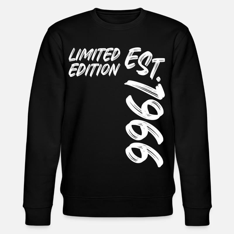 Limited Edition Est. 1966 - Stanley/Stella Unisex Bio-Sweatshirt CHANGER  - Schwarz