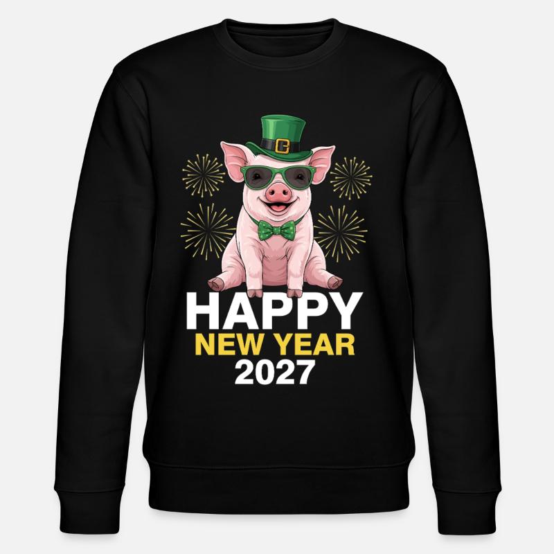 Bonne Année 2027 - Sweat bio CHANGER Stanley/Stella Unisexe - noir