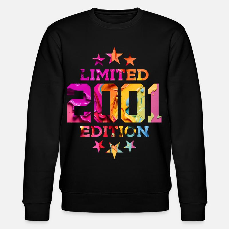 ÉDITION LIMITÉE 2001 25E ANNIVERSAIRE - Sweat bio CHANGER Stanley/Stella Unisexe - noir