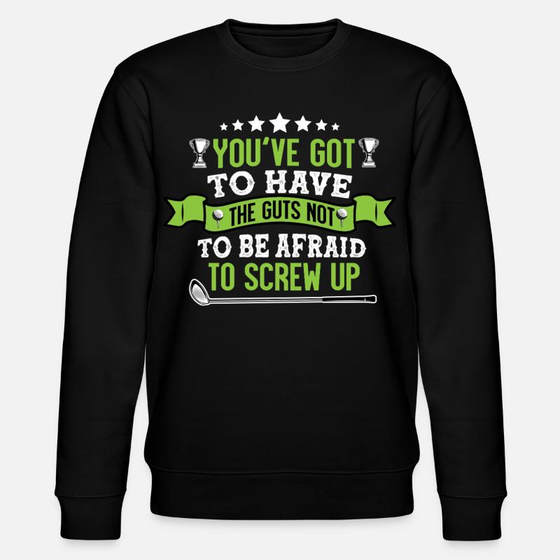 golfe - Sweat bio CHANGER Stanley/Stella Unisexe - noir