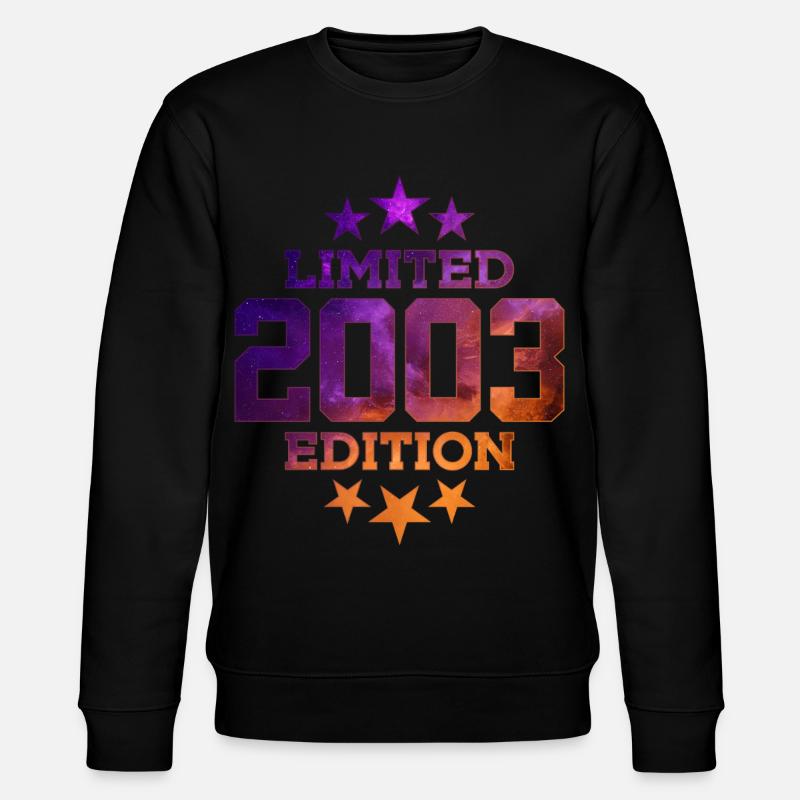 ÉDITION LIMITÉE 23E ANNIVERSAIRE 2003 - Sweat bio CHANGER Stanley/Stella Unisexe - noir
