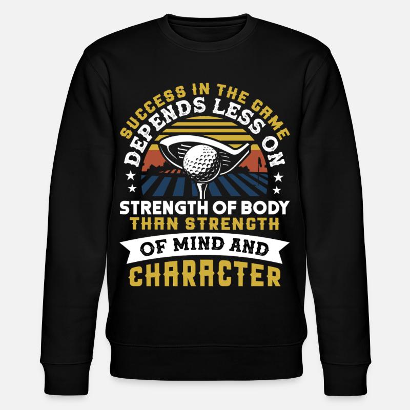 golfe - Sweat bio CHANGER Stanley/Stella Unisexe - noir