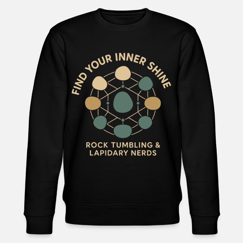 Trouvez votre éclat intérieur : Rock Tumbling & - Sweat bio CHANGER Stanley/Stella Unisexe - noir