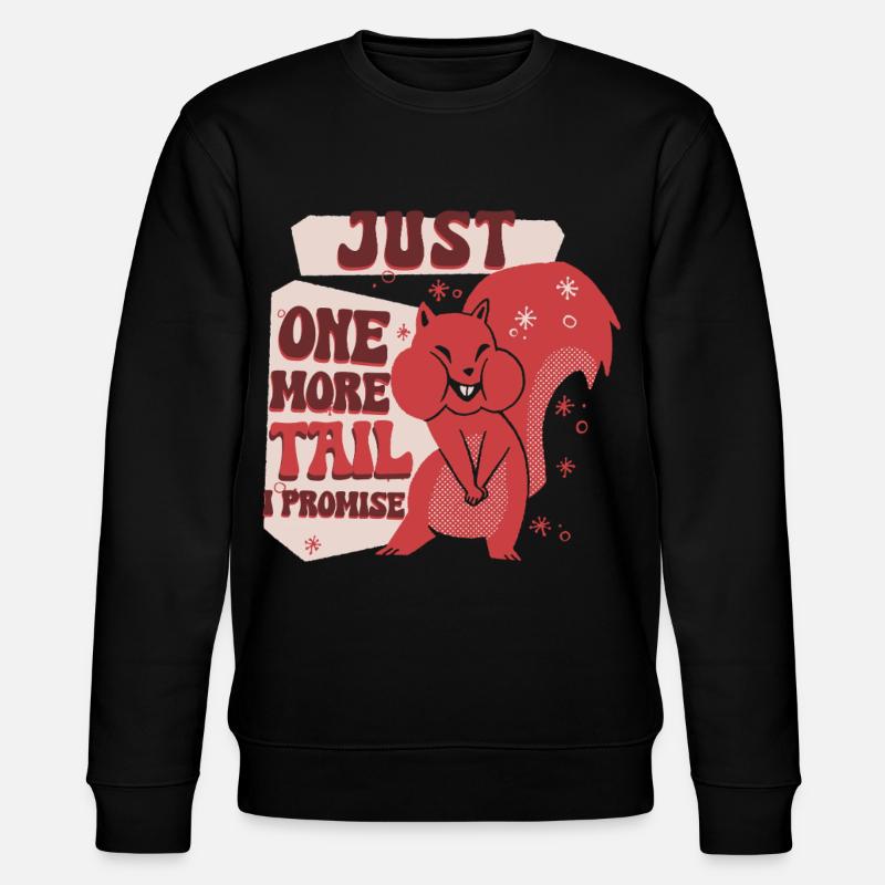 Squirrel Hunter Tree Rat - Stanley/Stella CHANGER Unisex Organic Sweatshirt - black