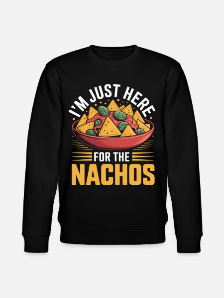 Tortilla Taco Nachos mexicains - Sweat bio CHANGER Stanley/Stella Unisexe - noir
