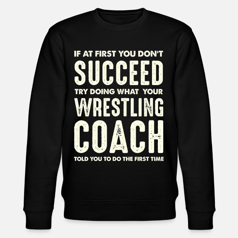 Victory by coach instruction - Stanley/Stella CHANGER Unisex Organic Sweatshirt - black