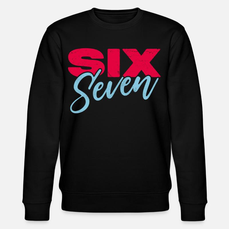 sechs sieben - Stanley/Stella Unisex Bio-Sweatshirt CHANGER  - Schwarz