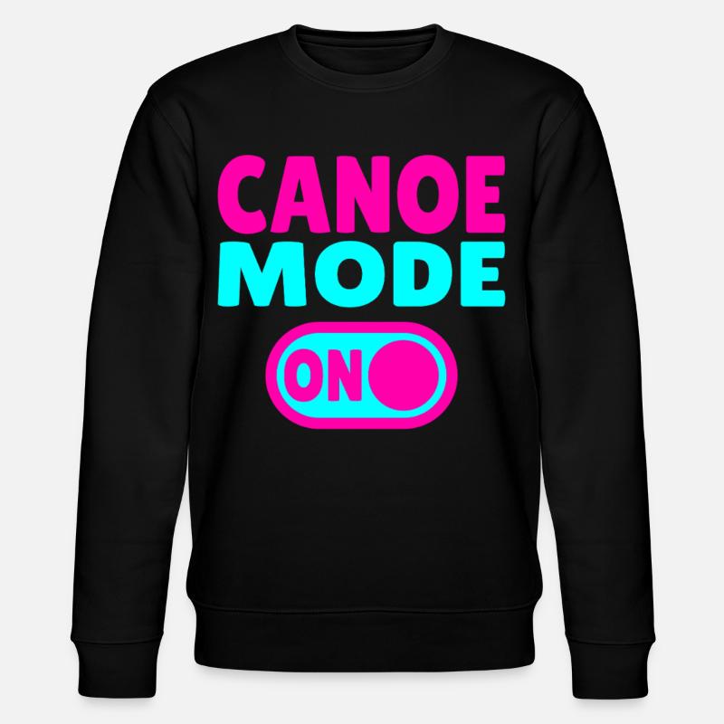 Mode canoë activé - Sweat bio CHANGER Stanley/Stella Unisexe - noir