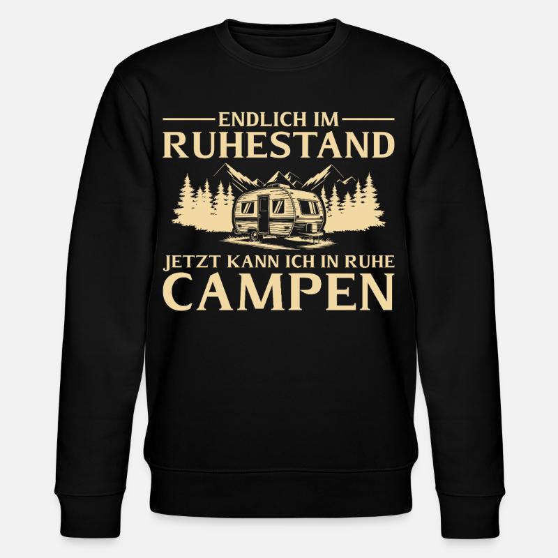 Endlich_im_Ruhestand_ _In_Ruhe_Campen - Sweat bio CHANGER Stanley/Stella Unisexe - noir