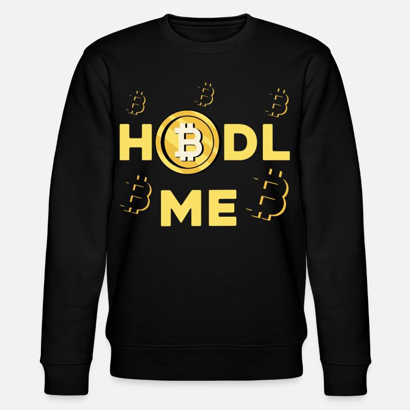 HODL ME Bitcoin Logo - Sweat bio CHANGER Stanley/Stella Unisexe - noir