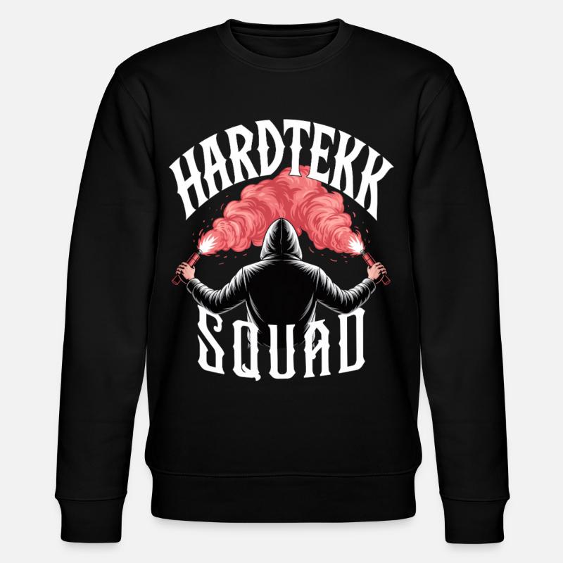 Hardtekk Squad Tekke Allemagne de l’Est - Sweat bio CHANGER Stanley/Stella Unisexe - noir