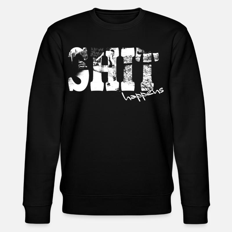 La merde arrive - Sweat bio CHANGER Stanley/Stella Unisexe - noir