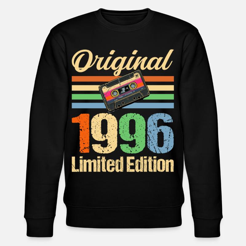 30e anniversaire 1996 - Sweat bio CHANGER Stanley/Stella Unisexe - noir