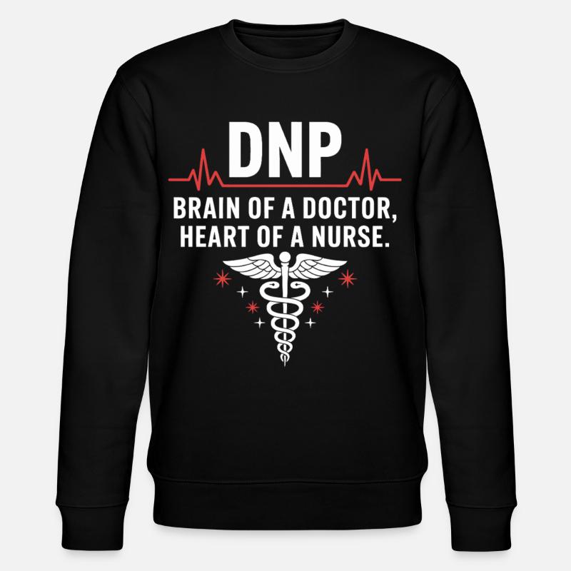 DNP Soignant Cerveau Cœur - Sweat bio CHANGER Stanley/Stella Unisexe - noir