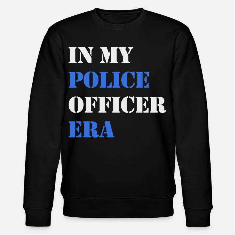 In meiner Polizeiära - Stanley/Stella Unisex Bio-Sweatshirt CHANGER  - Schwarz