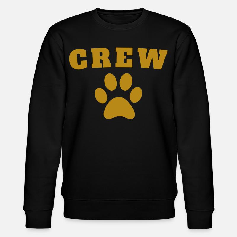 Crew Dog - Stanley/Stella Unisex Bio-Sweatshirt CHANGER  - Schwarz