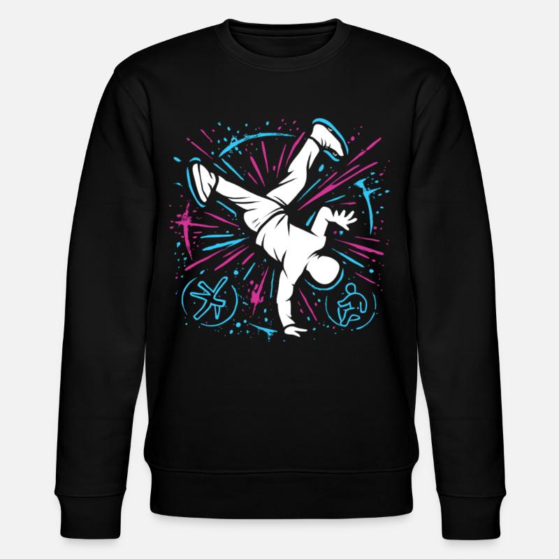 Breakdance Explosion – Danse streetstyle - Sweat bio CHANGER Stanley/Stella Unisexe - noir