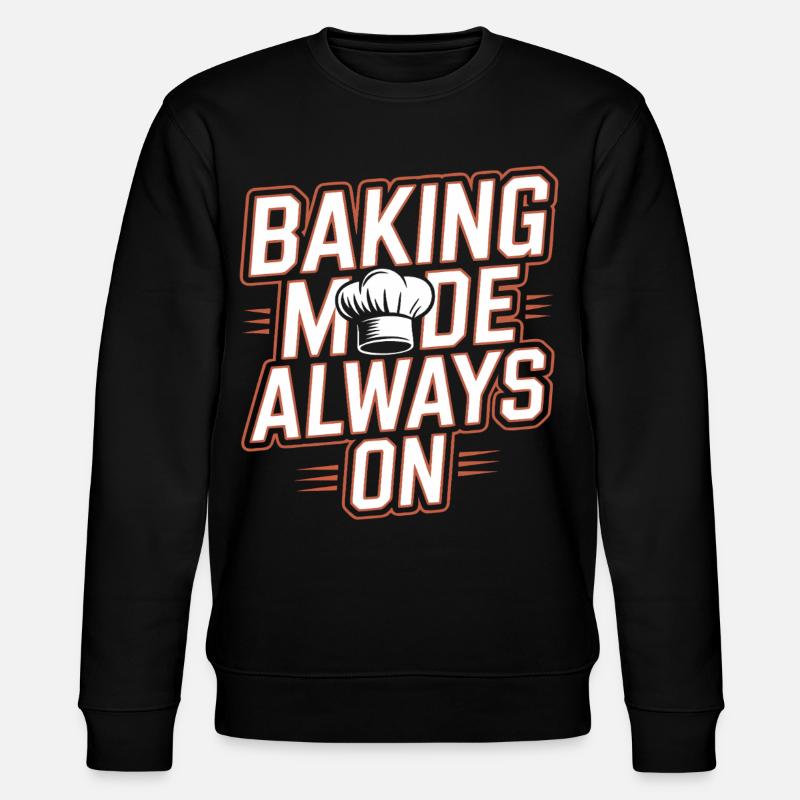 Backenmodus Immer An - Stanley/Stella Unisex Bio-Sweatshirt CHANGER  - Schwarz