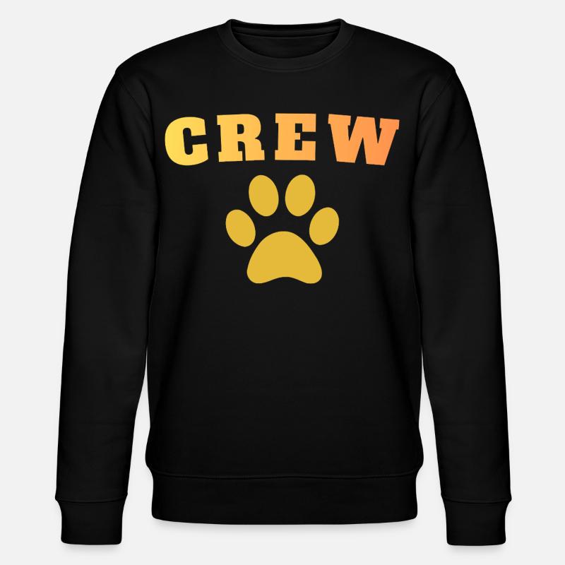 Crew Dog - Stanley/Stella Unisex Bio-Sweatshirt CHANGER  - Schwarz