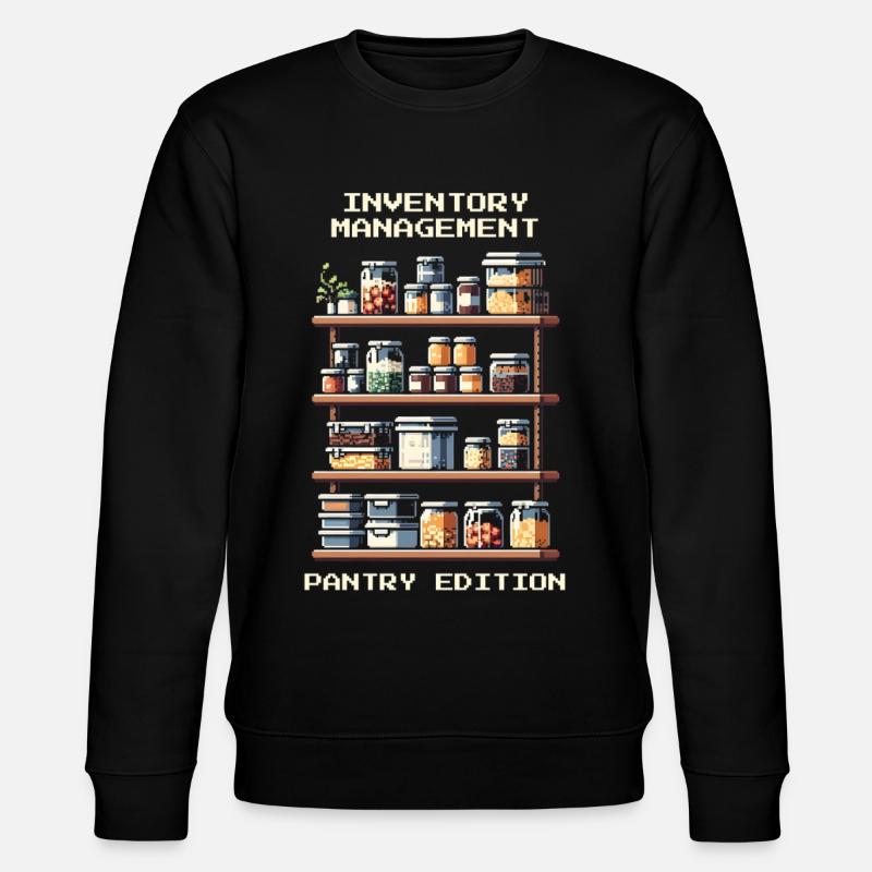Inventory Management | Pantry Edition - Stanley/Stella Unisex Bio-Sweatshirt CHANGER  - Schwarz