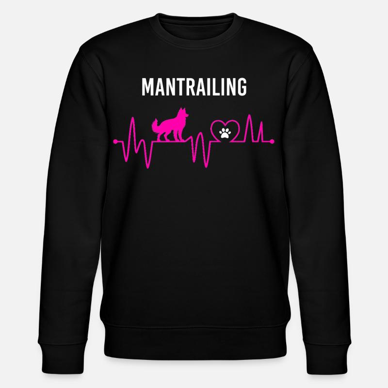Mantrailing Heartbeat Mantrailing Passion - Sweat bio CHANGER Stanley/Stella Unisexe - noir