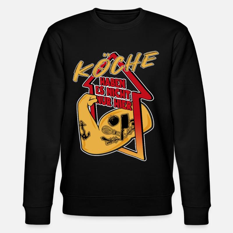 Koch - Stanley/Stella Unisex Bio-Sweatshirt CHANGER  - Schwarz