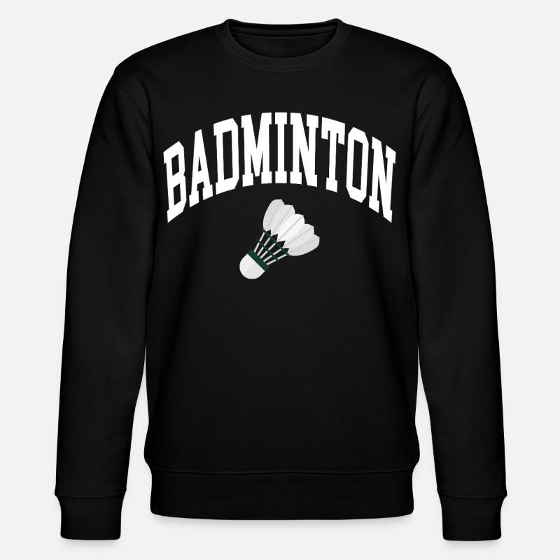 Badminton - Stanley/Stella Unisex Bio-Sweatshirt CHANGER  - Schwarz