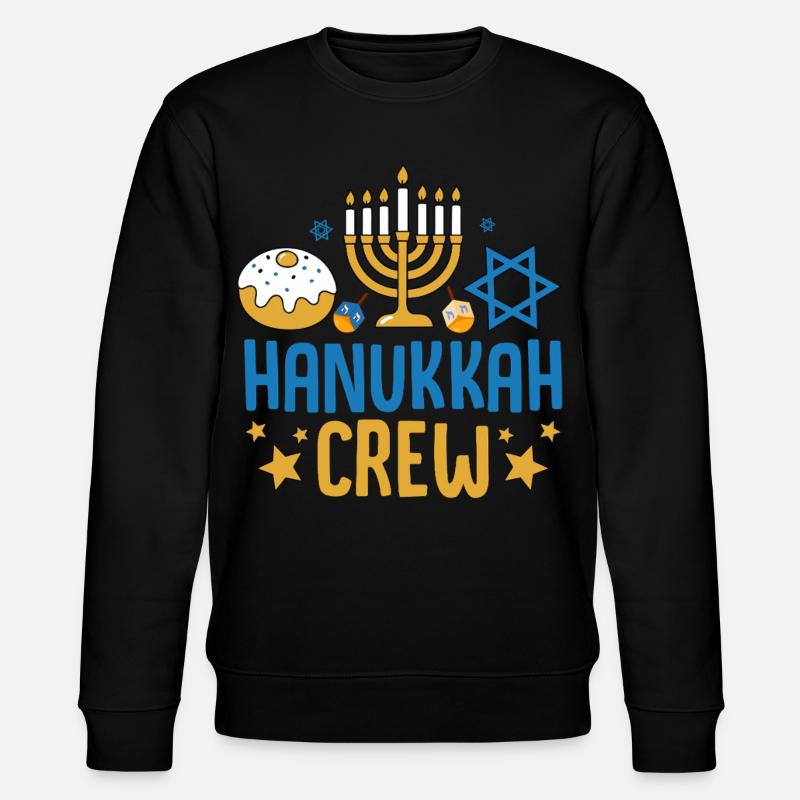 Hanoucca - Sweat bio CHANGER Stanley/Stella Unisexe - noir