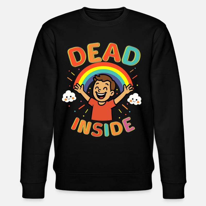 Dead Inside - Stanley/Stella Unisex Bio-Sweatshirt CHANGER  - Schwarz