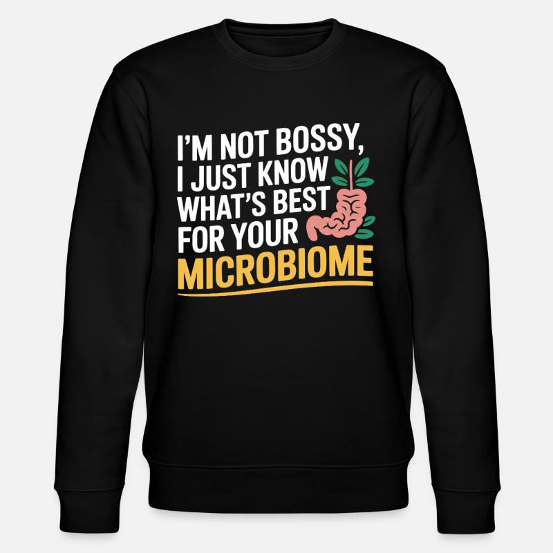 Diététicienne professionnelle experte en microbiome - Sweat bio CHANGER Stanley/Stella Unisexe - noir