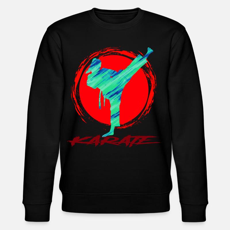 Karate - Stanley/Stella Unisex Bio-Sweatshirt CHANGER  - Schwarz